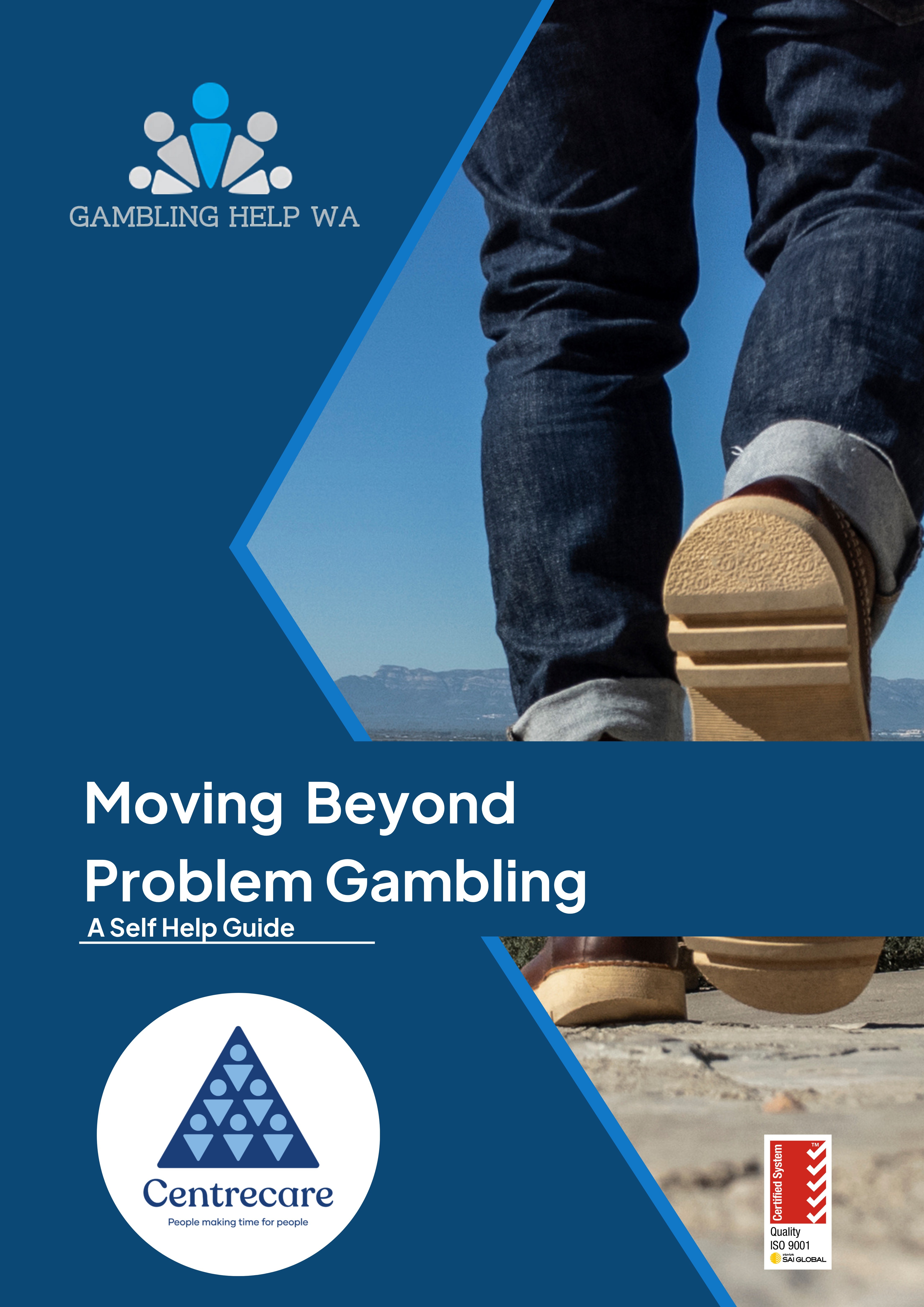 Centrecare's Moving Beyond Problem Gambling book